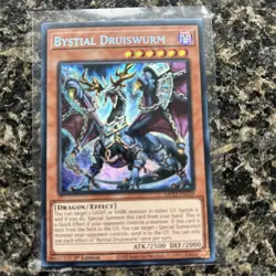 Yu-Gi-Oh Bystial Druiswurm MP23-EN159 Prismatic Secret Rare 1st Edition - Image 1