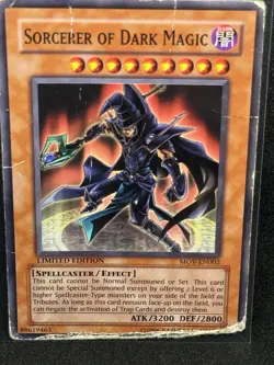 Sorcerer of Dark Magic MOV-EN002 Yu-Gi-Oh! The Dark Side of Dimensions Movie HP - Image 1