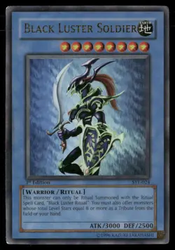 Black Luster Soldier Starter Deck: Yugi Evolution SYE-024 Ultra Rare Yugioh DMG - Image 1