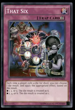 That Six Duelist Alliance DUEA-EN080 Common / Short Print Yugioh Lightly Played - Image 1
