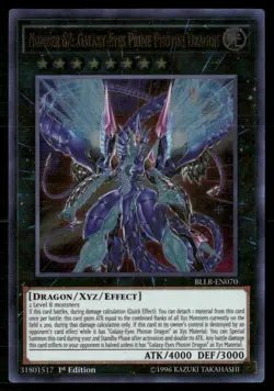Number 62: Galaxy-Eyes Prime Photon Dragon Battles: Lights Revenge BLLR-EN070 LP - Image 1