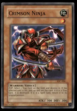 Crimson Ninja Invasion of Chaos IOC-006 Common Unlimited LP - Image 1