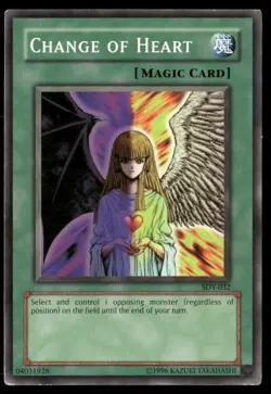 Change of Heart Starter Deck: Yugi SDY-032 Common / Short Print Yugioh LP - Image 1