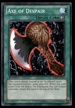 Axe of Despair Battle Pack 2: War of the Giants BP02-EN131 Yugioh LP - Image 1