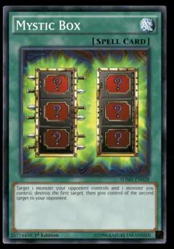Mystic Box Structure Deck: Yugi Muto SDMY-EN028 Common / Short Print Yugioh LP - Image 1