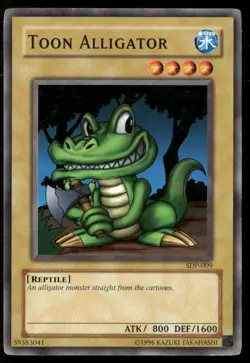 Toon Alligator Starter Deck: Pegasus SDP-009 Common Unlimited HP - Image 1