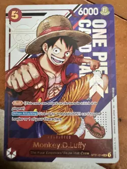 Monkey D Luffy One Piece - ST21-014 (3rd Anniversary Treasure Campaign Pack) NM - Image 3