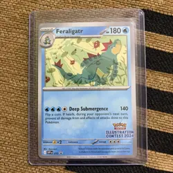 Feraligatr - 213 (Illustration Contest 2024 Scarlet & Violet Promo Cards Regular - Image 1