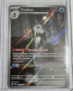 Pokemon TCG Froslass Scarlet & Violet Twilight Masquerade Holo Card 174/167 - Image 3