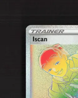 Iscan 207/196 Lost Origin Full Art Rare Rainbow Holo Pokemon Card NM - Image 3