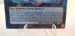 Yugioh - Worldsea Dragon Zealantis - Quarter Century Secret Rare - RA04-EN082 - Image 3