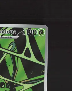 Team Rocket's Spidops 187/182 Destined Rivals Full Art Pokemon Card NM - Image 4