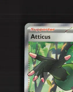 Atticus 133/131 Prismatic Evolutions Full Art Ultra Rare Holo Pokemon Card NM - Image 3