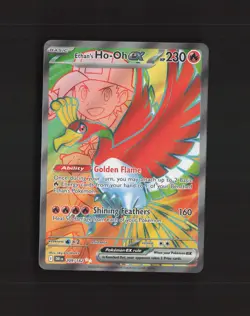 Ethan's Ho-Oh ex 209/182 Destined Rivals Full Art Ultra Rare Pokemon Card NM - Image 1