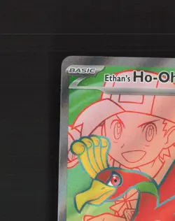 Ethan's Ho-Oh ex 209/182 Destined Rivals Full Art Ultra Rare Pokemon Card NM - Image 3