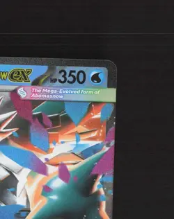 Mega Abomasnow ex 036/132 Mega Evolution Ultra Rare Holo Pokemon Card NM - Image 4