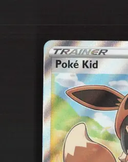 Poke Kid 70/72 Shining Fates Full Art Ultra Rare Holo Pokemon Card NM - Image 3