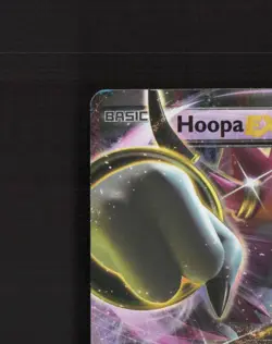 Hoopa EX XY71 XY Promos Black Star Promo Holo Pokemon Card DMG - Image 3