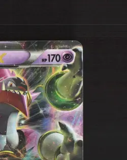 Hoopa EX XY71 XY Promos Black Star Promo Holo Pokemon Card DMG - Image 4