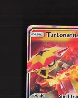 Turtonator GX 18/145 Guardians Rising Ultra Rare Holo Pokemon Card LP+ - Image 3