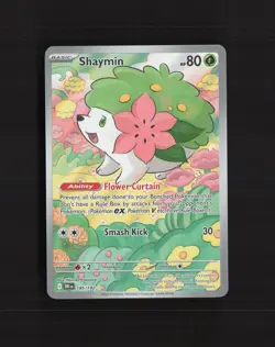 Shaymin 185/182 Sv10: Destined Rivals Full Art Ultra Rare Holo Pokemon Card NM - Image 1