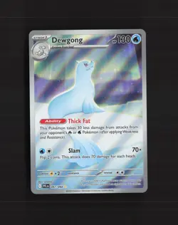 Dewgong 097/094 Me02: Phantasmal Flames Full Art Ultra Rare Holo Pokemon Card NM - Image 1