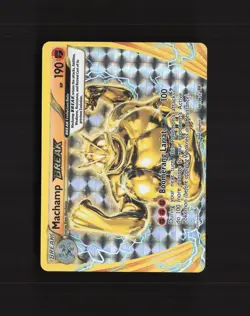 Machamp BREAK 60/108 Evolutions Full Art Rare BREAK Holo Pokemon Card LP - Image 1