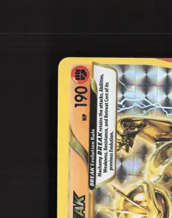 Machamp BREAK 60/108 Evolutions Full Art Rare BREAK Holo Pokemon Card LP - Image 3