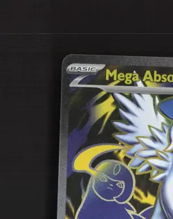 Mega Absol ex 161/132 Mega Evolution Full Art Ultra Rare Holo Pokemon Card NM - Image 3