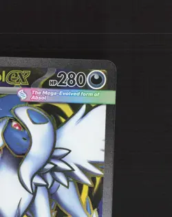 Mega Absol ex 161/132 Mega Evolution Full Art Ultra Rare Holo Pokemon Card NM - Image 4