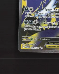 Mega Absol ex 161/132 Mega Evolution Full Art Ultra Rare Holo Pokemon Card NM - Image 5