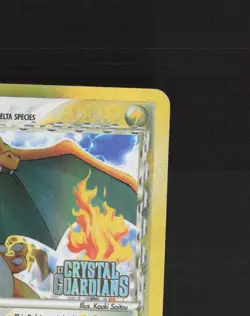 Charizard δ 4/100 EX Crystal Guardians Stamped Reverse Holo Pokemon Card MP - Image 4