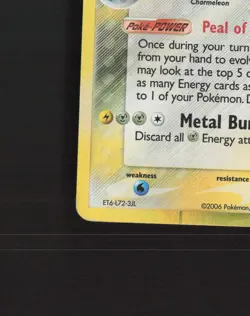 Charizard δ 4/100 EX Crystal Guardians Stamped Reverse Holo Pokemon Card MP - Image 5