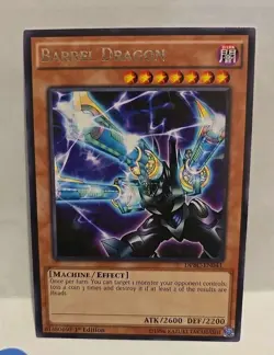 YUGIOH BARREL DRAGON DPBC 1ST EDITION LIGHT PLAYED RARE - Image 2