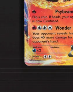 Delphox EX XY19 XY Promos Black Star Promo Holo Pokemon Card MP - Image 5