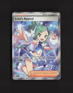 Lisia's Appeal 234/191 Surging Sparks Full Art Ultra Rare Holo Pokemon Card LP+ - Image 1
