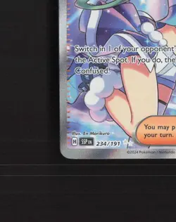Lisia's Appeal 234/191 Surging Sparks Full Art Ultra Rare Holo Pokemon Card LP+ - Image 5