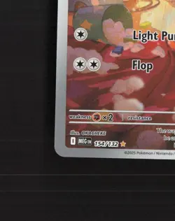 Stufful 154/132 Mega Evolution Full Art Ultra Rare Holo Pokemon Card NM - Image 5