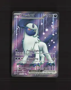 Absol ex 214/197 Obsidian Flames Full Art Ultra Rare Holo Pokemon Card NM - Image 1