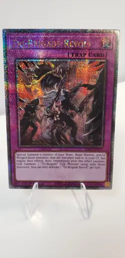 YuGiOh TRI-BRIGADE REVOLT Quarter Century Secret Rare RA01-EN079 - Image 1