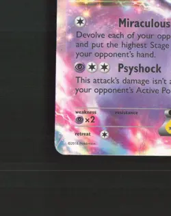 Espeon EX 52/122 Breakpoint Ultra Rare Holo Pokemon Card DMG - Image 5