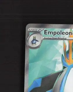 Empoleon ex 114/094 Phantasmal Flames Full Art Ultra Rare Holo Pokemon Card NM - Image 3
