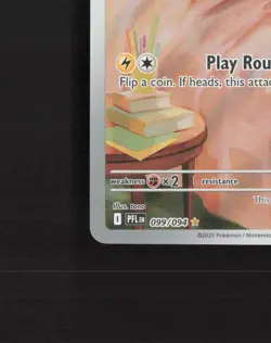 Yamper 099/094 Phantasmal Flames Full Art Ultra Rare Holo Pokemon Card NM - Image 5