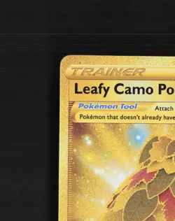 Leafy Camo Poncho 214/195 Silver Tempest Full Art Secret Rare Pokemon Card LP - Image 3