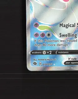 Gardevoir V 070/073 Champion's Path Full Art Ultra Rare Holo Pokemon Card NM - Image 5