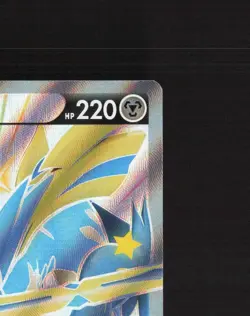 Zacian V SWSH292 Sword & Shield Full Art Black Star Promo Holo Pokemon Card NM - Image 4