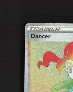 Dancer 274/264 Fusion Strike Full Art Rare Rainbow Holo Pokemon Card NM - Image 3