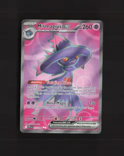 Mismagius ex 112/094 Phantasmal Flames Full Art Ultra Rare Holo Pokemon Card NM - Image 1