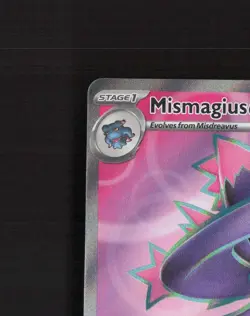 Mismagius ex 112/094 Phantasmal Flames Full Art Ultra Rare Holo Pokemon Card NM - Image 3