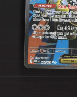 Mega Kangaskhan ex 164/132 Mega Evolution Full Art Ultra Rare Pokemon Card NM - Image 5